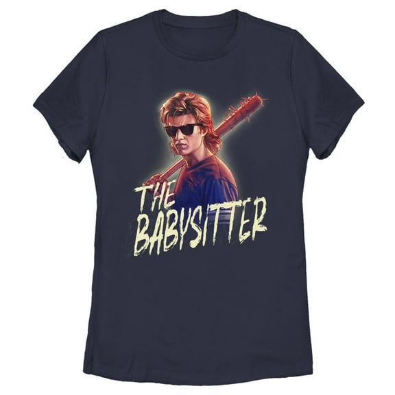 Netflix Women's Stranger Things Steve The Babysitter Portrait Graphic T-Shirt