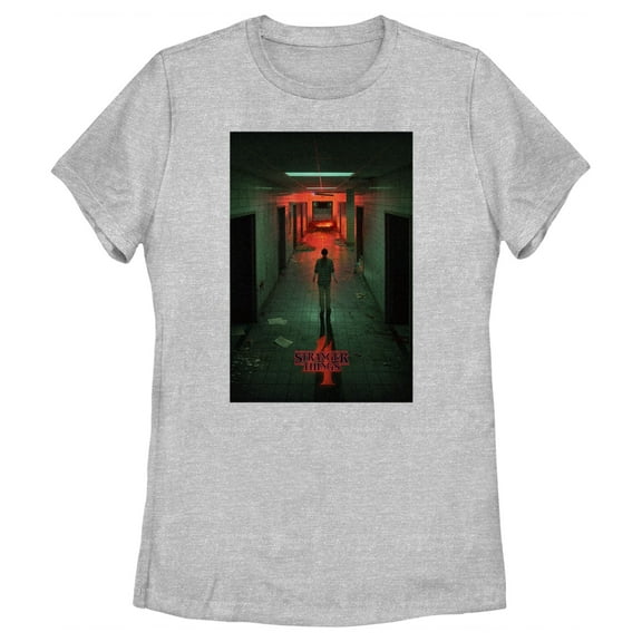 Netflix Women's Stranger Things The Lab Rift Eleven Poster Graphic T-Shirt