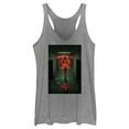 thumbnail image 1 of Netflix Women's Stranger Things The Lab Rift Eleven Poster Racerback Tank Top Gray Heather / Lab Small, 1 of 4