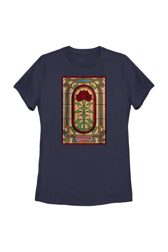 Netflix Women's Stranger Things The Rose of Life Graphic T-Shirt