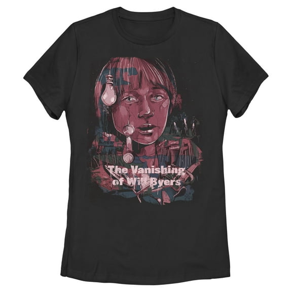 Netflix Women's Stranger Things The Vanishing of Will Byers Graphic T-Shirt