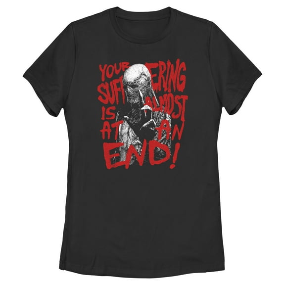 Netflix Women's Stranger Things Vecna Suffering Almost At An End Graphic T-Shirt