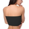thumbnail image 1 of Women's Strapless Bra Bandeau Seamless Invisible Bras Wire-Free Anti-Slip Push Up Bras Brassiere for Big Busted Women, 1 of 7