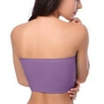thumbnail image 1 of Women's Strapless Bra Bandeau Seamless Invisible Bras Wire-Free Anti-Slip Push Up Bras Brassiere for Big Busted Women, 1 of 5