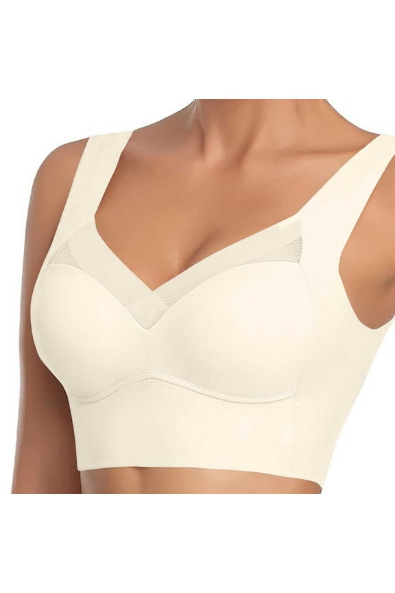 Women's Strapless Lace Underwear Thin Adjustable Bra with Side Gather Comfort Support