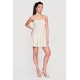 thumbnail image 1 of Women's Strapless Pleated Mini Dress, 1 of 4