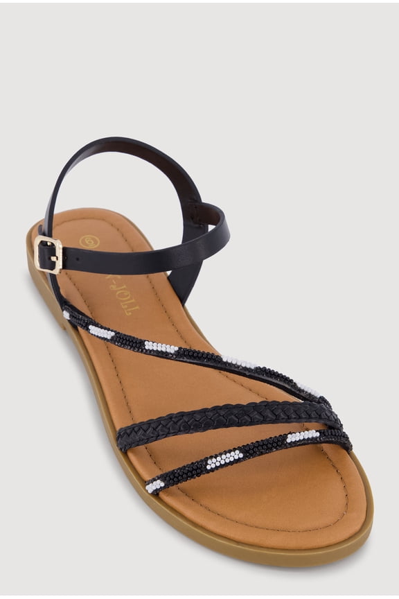 Women's Strappy Band Open Toe Sandals