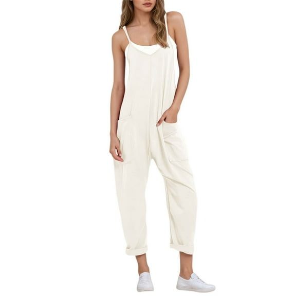 Women's Strappy Jumpsuit New Independent Station European Plus Size Casual Wear V Neck Long Sleeve Lace Hollow Out Romper