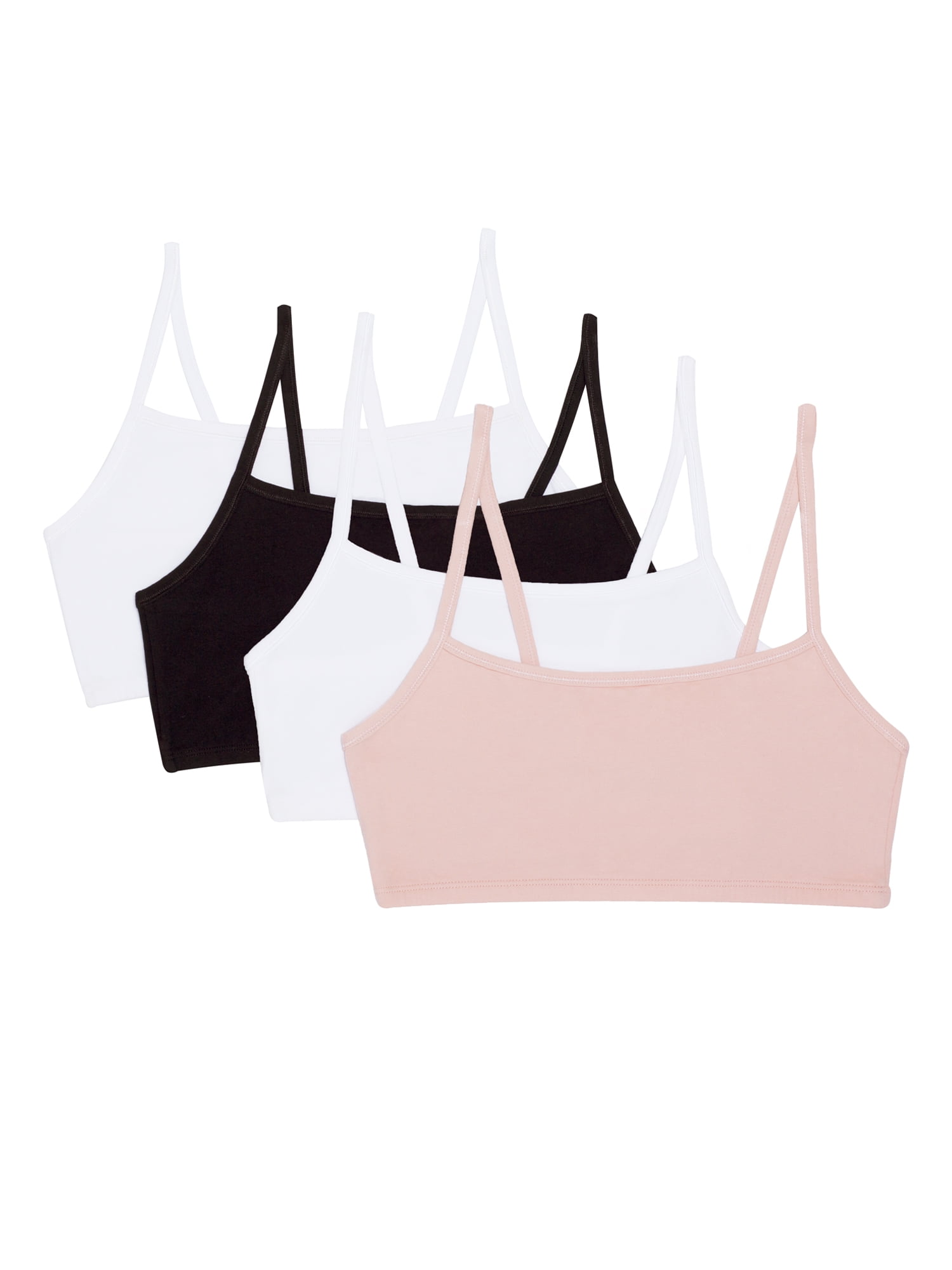 Women’s Strappy Sports Bra, 4-Pack style 9036