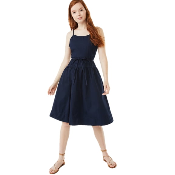 Women's Strappy Tiered Midi Dress (Small)