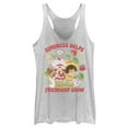 thumbnail image 1 of Women's Strawberry Shortcake Kindness Helps Friendship Grow Racerback Tank Top, 1 of 4