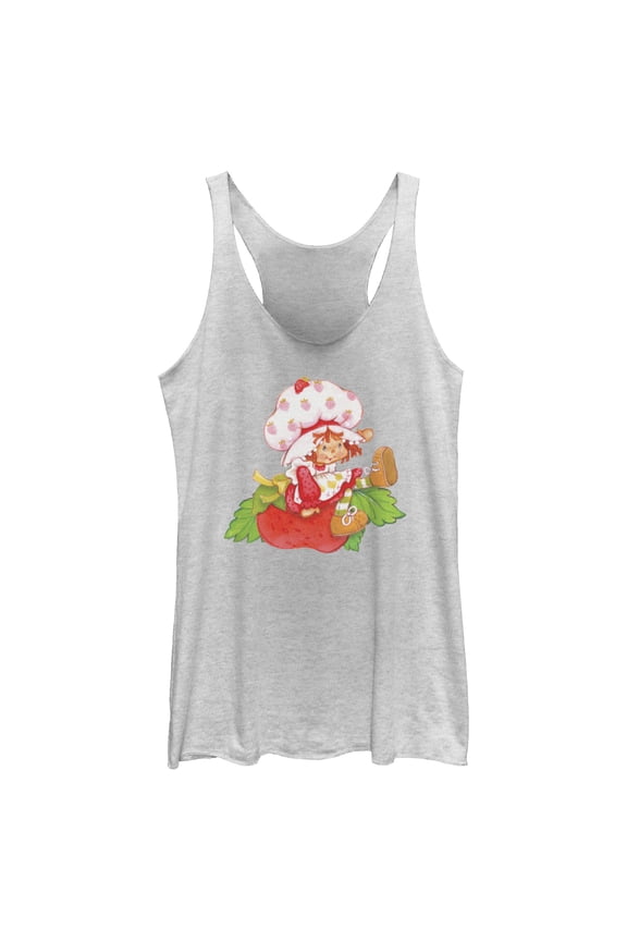 Women's Strawberry Shortcake Playful Berry Racerback Tank Top