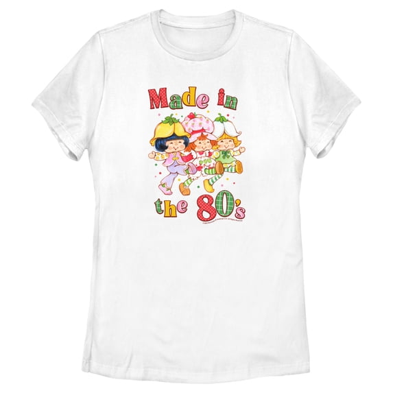 Women's Strawberry Shortcake Vintage Berry Graphic T-Shirt