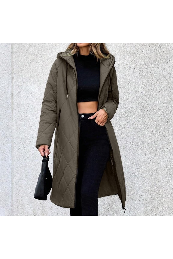 Women's Street Fashion Long Hooded Jacket Maternity Coat Winter Womens Short down Jacket Women Long Jacket Winter Coat Heavy Winter Jacket Women Maternity Winter Coat Sleeping Bag Jacket plus Project