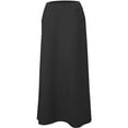 thumbnail image 1 of Women's Stretch Cotton Knit Western Style Ankle Length A-Line Skirt, 1 of 8