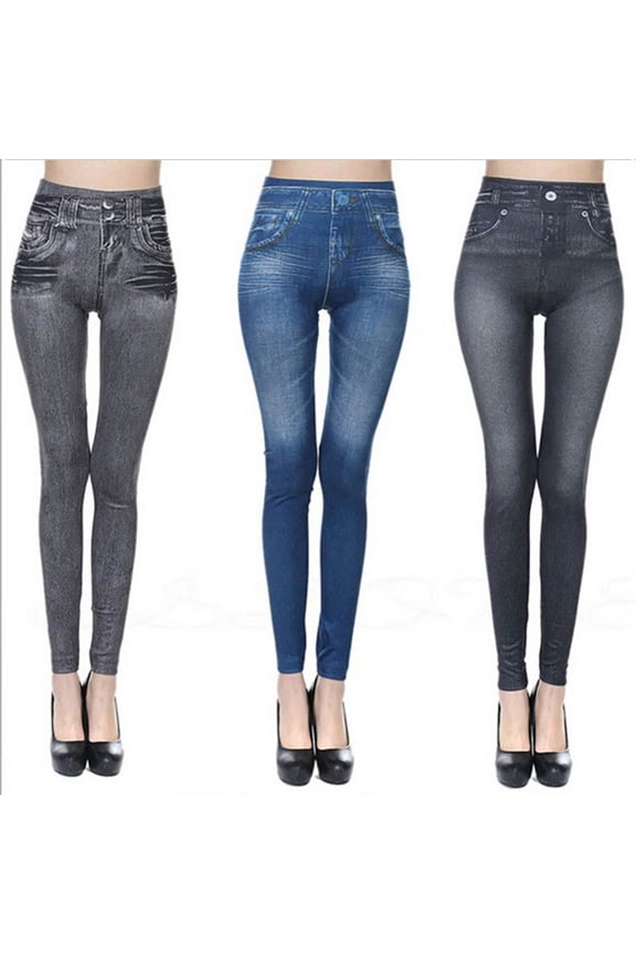 Women's Stretch Denim Pants Slim Fit Tapered Leg Design Comfortable Skinny Jeans for Everyday Wear