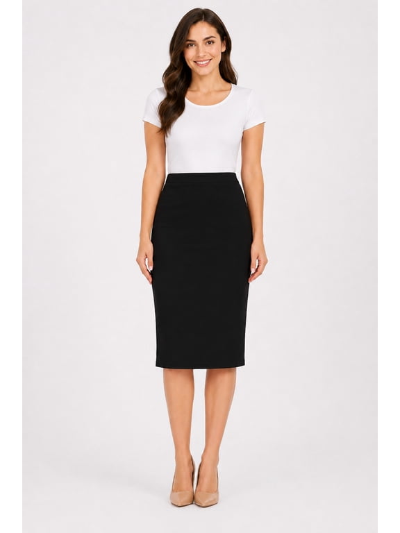 Women's Stretch Fit Bodycon Pencil Skirt Versatile Elegance
