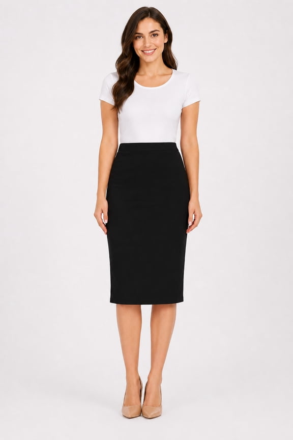 Women's Stretch Fit Bodycon Pencil Skirt Versatile Elegance