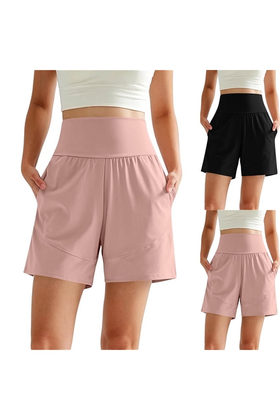 Women's Stretch Polyester Yoga Capris, Elastic Waist Tummy Control Body Shaping, Functional Technical Detail High Elasticity Seams, Gym Running Fitness Workout Activewear, Athletic Cropped