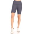 thumbnail image 1 of MOA Collection Women's Stretch Side Pockets Soft Active Running Biker Shorts, 1 of 4