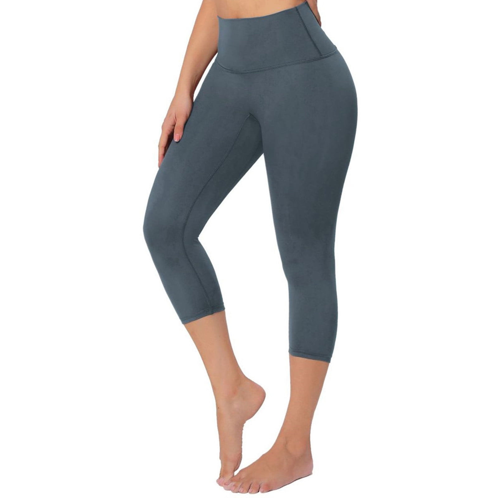 HeyNuts Essential 7/8 Leggings, Buttery Soft Yoga Pants Tummy Control  Workout Pants 25'', Black, XX-Small : : Clothing, Shoes &  Accessories