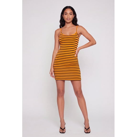 Women's Striped Cami Mini Dress