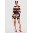 thumbnail image 1 of Women's Striped Drawstring Shorts, 1 of 4