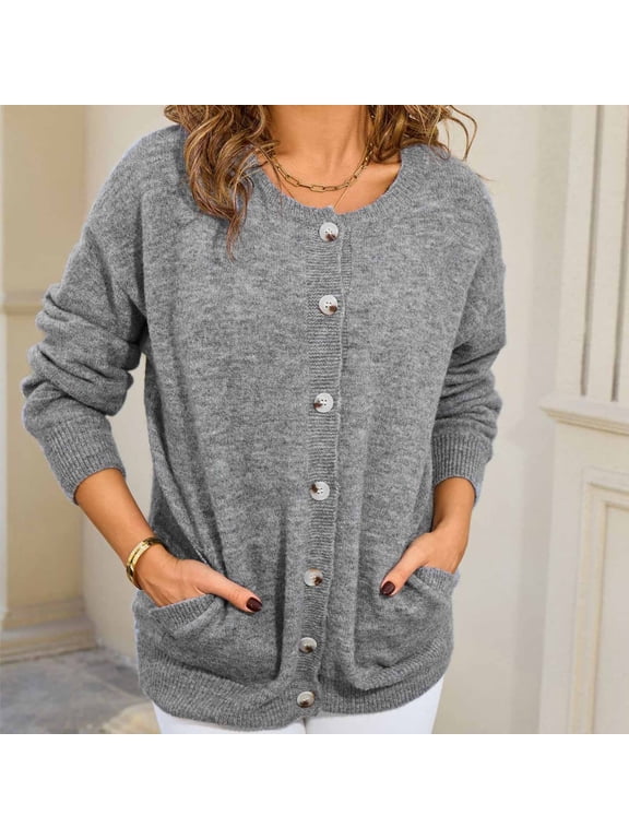 Women's Striped Patchwork Knit Sweater Cardigan, Long Sleeve Open Front Jacket Top, Soft Acrylic for Daily Wear, Comfortable Home and Work Use