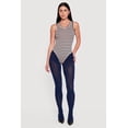 thumbnail image 1 of Women's Striped Sleeveless Thong Bodysuit, 1 of 4