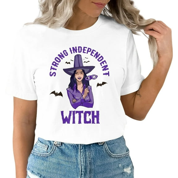 Women's Strong Independent Witch T-Shirt
