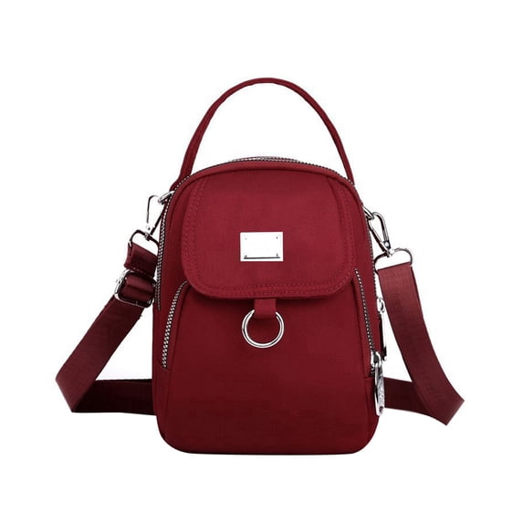 Women's Stylish Crossbody Saddle Bag Mini Layer Satchel Purse For Everyday Casual Use