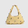 thumbnail image 1 of Women's Stylish Messenger Bag Waxed Leather Shoulder Handbag with Zippered Pockets for Work Travel Shopping, 1 of 3