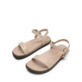 thumbnail image 1 of Women's Stylish Open Toe Flat Sandals with Arch Support for Effortless Comfort, 1 of 7