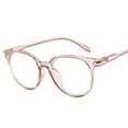 thumbnail image 1 of Women's Stylish Oval Candy Color Non-prescription Eyeglasses Clear Lens Eyewear, 1 of 6