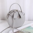 thumbnail image 1 of Women's Stylish Round Messenger Bag Crossbody Shoulder Bag Compact Handheld Purse for Daily Use, 1 of 2