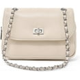 thumbnail image 1 of Women's Stylish Sling Bag Genuine Leather Retro Crossbody Flap Handbag and Purse Casual Shoulder Bag with Chain Strap, 1 of 7