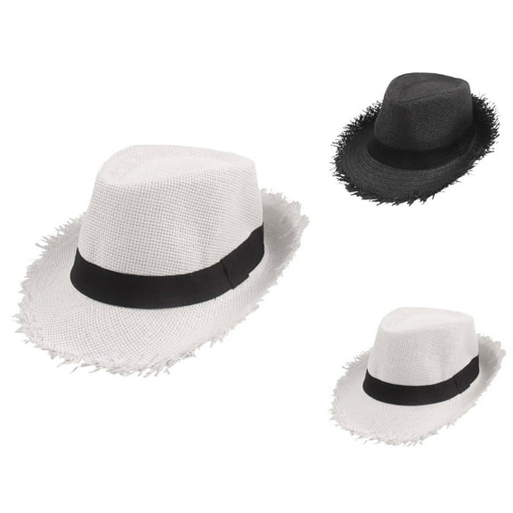 Women's Stylish UV Protection Sun Hat – Packable Wide Brim Straw Beach Hat for Vacation, Outdoor Adventures & Hiking, Comfortable & Breathable Design for Full Sun Protection