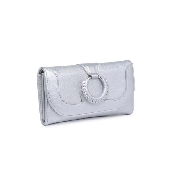 Women’s Stylish Vegan Pebble Leather Demi Wallet