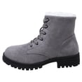 thumbnail image 1 of Women's Suede Anti Slip Lace Up Winter High Top Snow Boots Fleece Lined Walking Shoes for Cold Weather, 1 of 8
