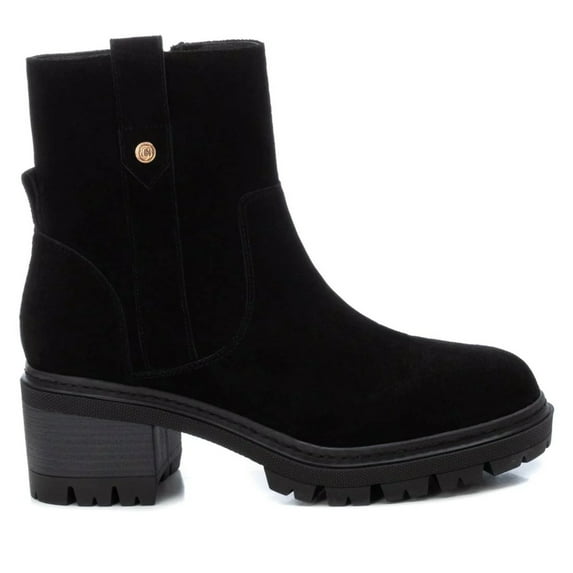 Women's Suede Booties Carmela By XTI 160967 Black