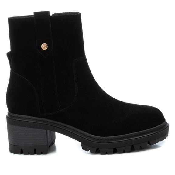 Women's Suede Booties Carmela By XTI 160967 Black
