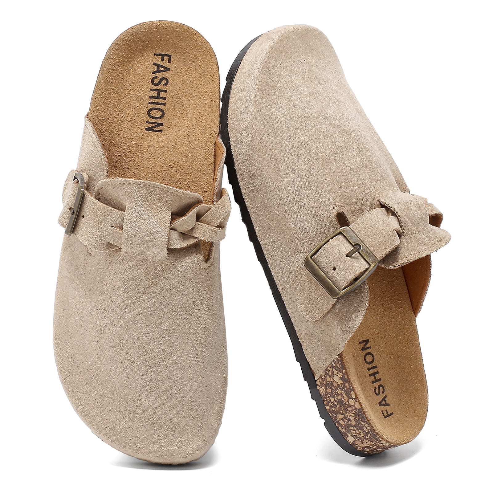 Rag & Bone Suede Tan Slip-On Comfort Mule Clogs Men\'s US 10 EU 43 Amazon.com | Genuine Suede Clogs Womens Mens Cork Footbed  main image 4