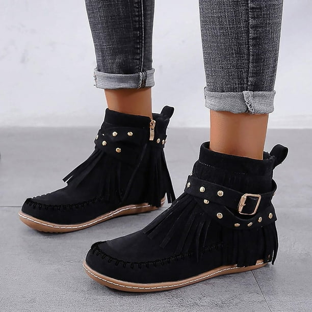 Vintage tassel boots online