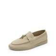 thumbnail image 1 of Women's Suede Loafers Slip-On Comfortable Business Casual Work Shoes with Arch Support, 1 of 6
