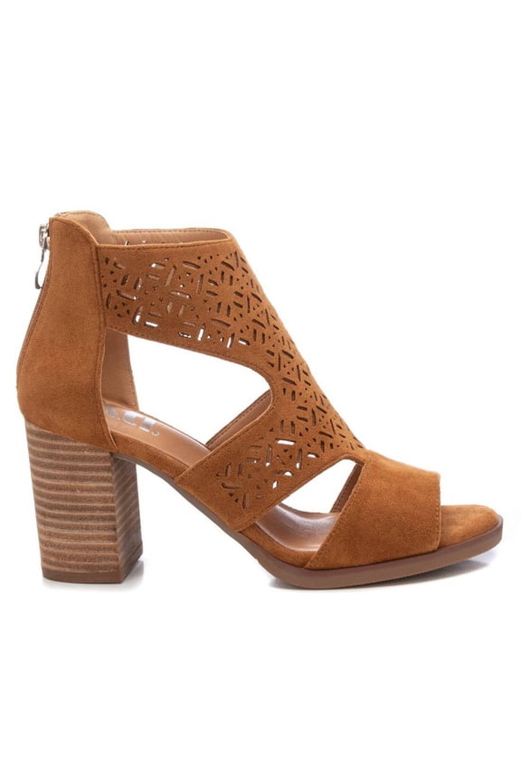 Women's Suede Sandals By XTI, 14139201 Brown
