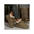 thumbnail image 1 of Women's Suede Shearling Warm Snow Boots, Memory Foam Room Slippers for Indoor & Outdoor Use 2026, 1 of 9