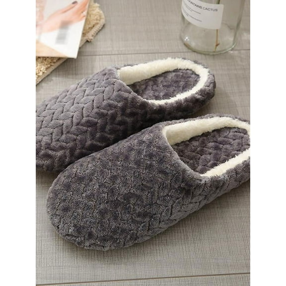 Women's Suede Sole Slippers,Ladies' House Shoes for Indoor Outdoor