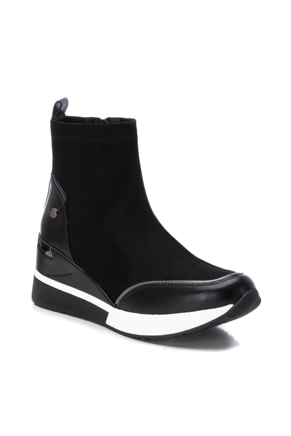 Women's Suede Wedge Booties By XTI 141576