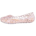 thumbnail image 1 of Women's Summer Beach Jelly Sandals On Flats Hollow Casual Breathable Pumps Cute Womens Shoes Casual Casual Womens Shoes for Winter Casual Dress Shoes for Women Wide Width Women's Air 1 Crater, 1 of 4