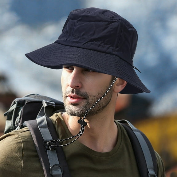 Women's Summer Bucket Hat Fashion Outdoor Fishing Hiking Travel Sun Protection Foldable and Packable Casual Hat for Men and Women